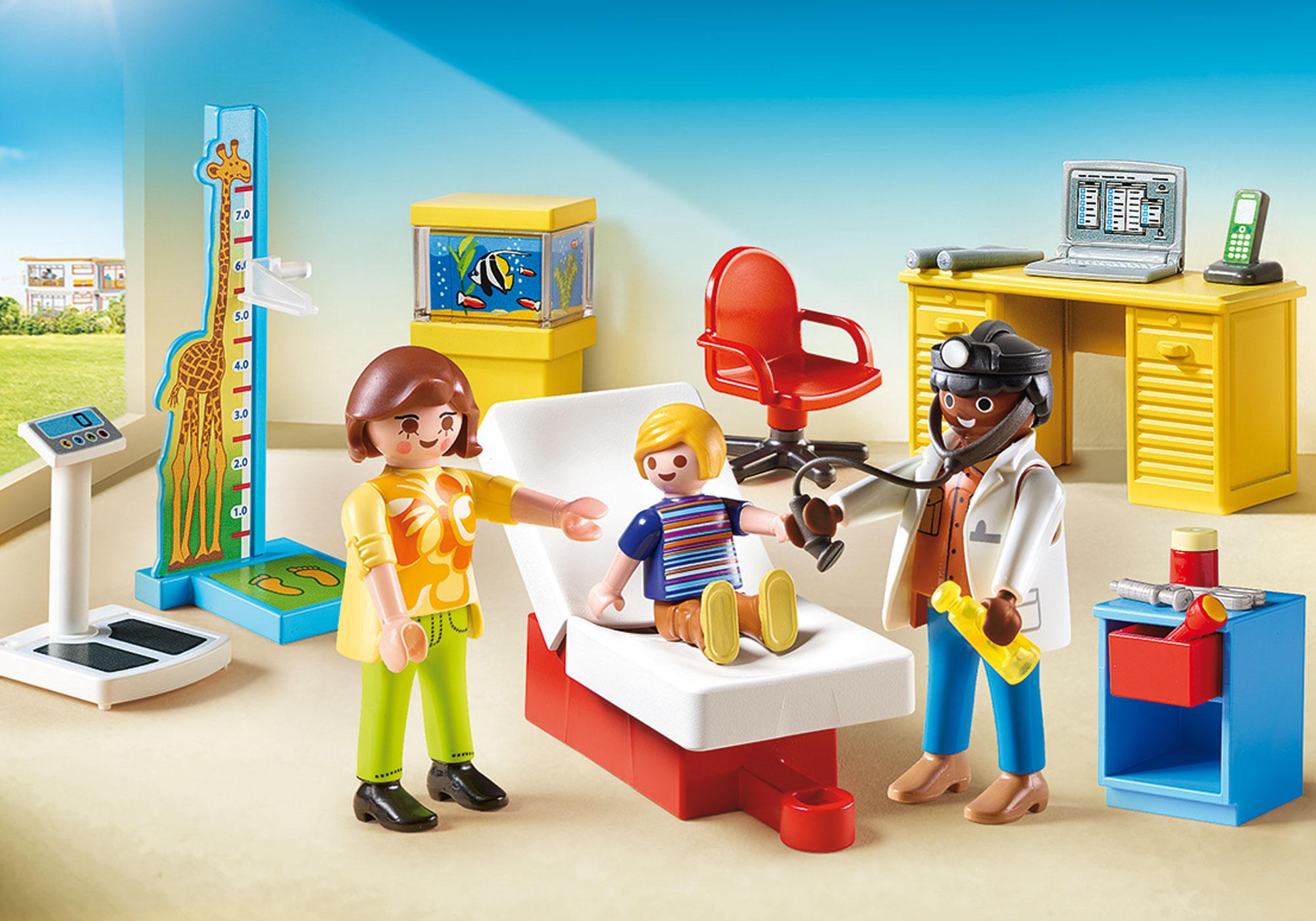 Playmobil hospital 70034 Paquete de inicio en la consulta del pediatra 70034 2019 El Mundo Click