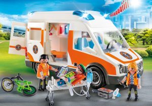 Playmobil  Ambulancia con luces y sonido - 70049 2019 - El Mundo Click