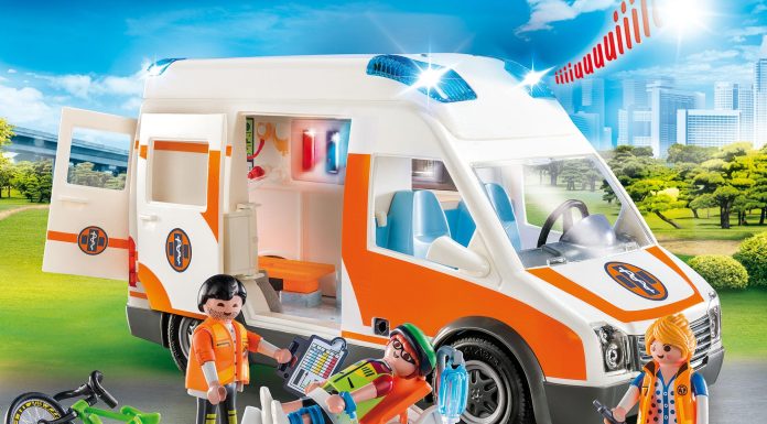 Playmobil Ambulancia con luces y sonido – 70049 2019 – El Mundo Click 70049