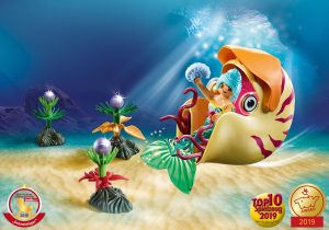 Playmobil Sirenas Playmobil: Todas las Referencias del Mundo Submarino 2 Playmobil Sirena con góndola de caracol