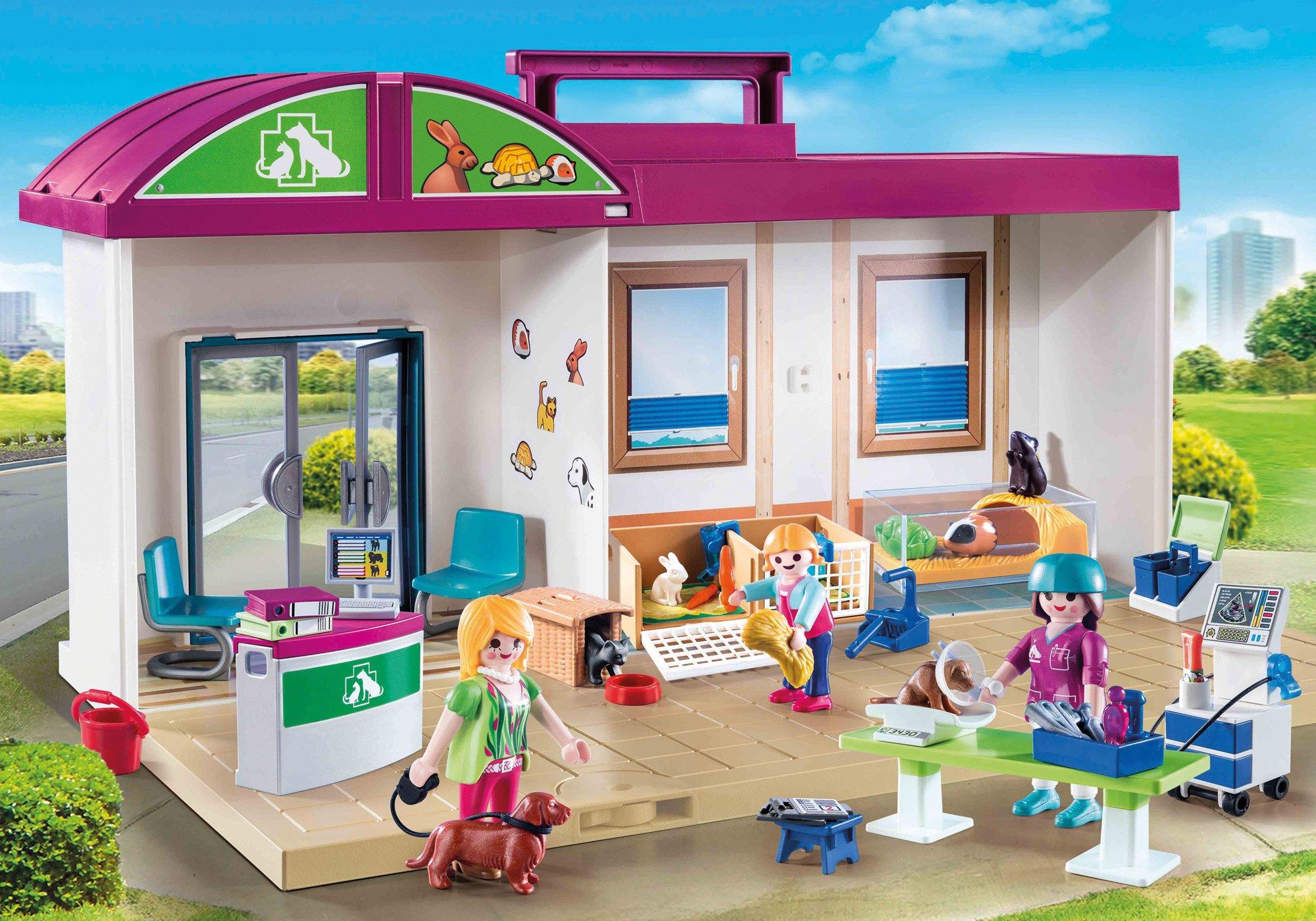 Playmobil hospital 70146 Clínica veterinaria para llevar 70146 2019 El Mundo Click