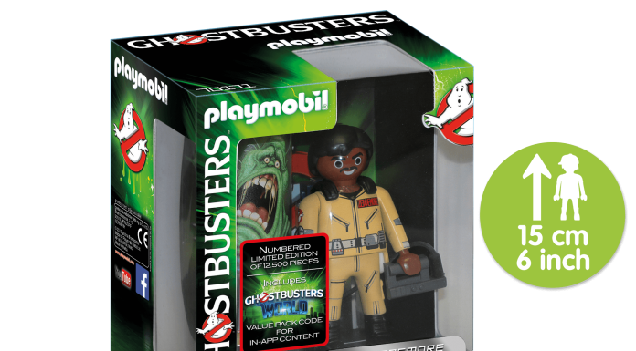 Playmobil Figura coleccionable de W. Zeddemore de Los Cazafantasmas™ – 70171 2019 – El Mundo Click 70171
