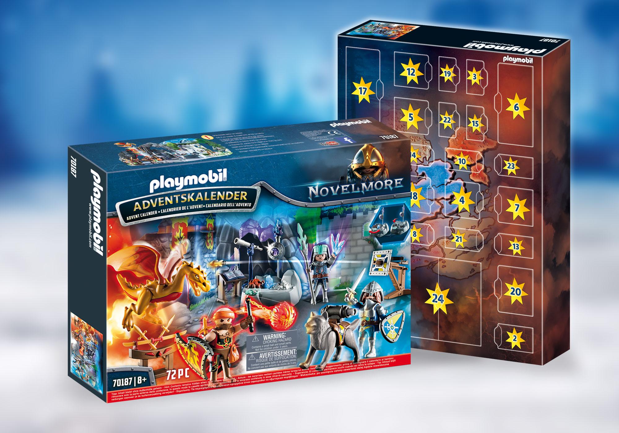 Playmobil calendarios de adviento 70187 Calendario de Adviento La batalla por la piedra mágica 70187 2019 El Mundo Click