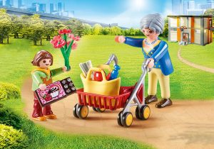 Playmobil Abuela con andador