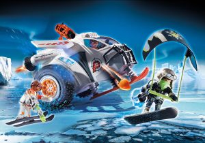 Playmobil Nieve y Esquí Playmobil: todas las referencias (Winter Fun) 31 Playmobil Planeador de nieve del equipo espía