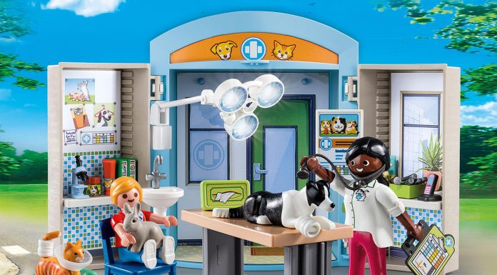 Playmobil Caja de juguetes “En el veterinario” – 70309 2019 – El Mundo Click 70309