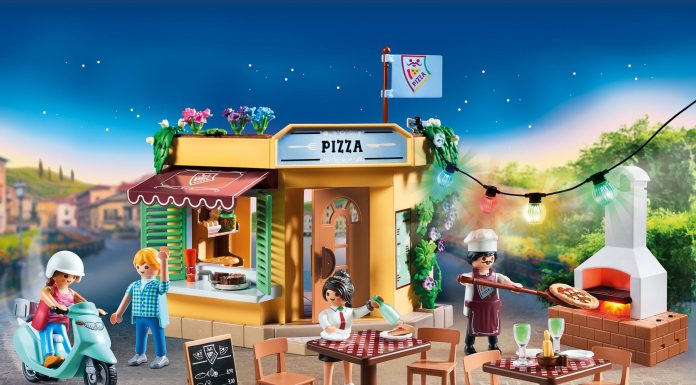 Playmobil Pizzería con restaurante con jardín – 70336 2019 – El Mundo Click 70336
