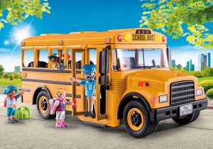 Playmobil Carretas y Carromatos del Oeste Playmobil: todas las referencias 21 Playmobil Autobús escolar estadounidense