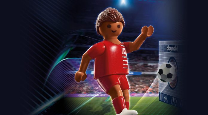 Playmobil Jugador de fútbol – Canadá – 71133 2022 – El Mundo Click 71133