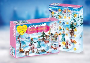 Playmobil Calendario de Adviento Princesa patinadora en el parque del castillo - 9008 2017 - El Mundo Click