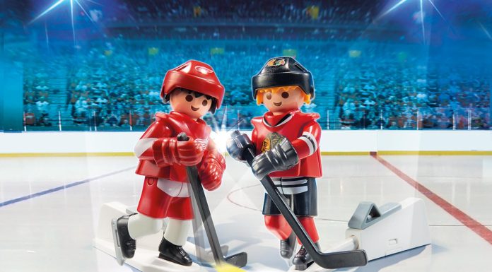 Playmobil NHL™ Blister Detroit Red Wings™ vs Chicago Blackhawks™ – 9014 2016 – El Mundo Click 9014