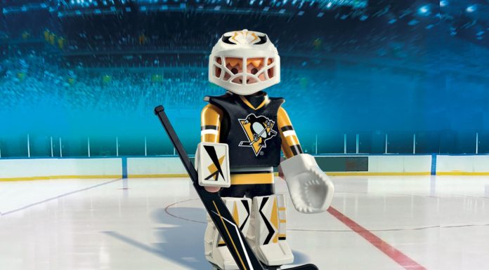Playmobil Portero de los Pittsburgh Penguins de la NHL™ – 9028 2016 – El Mundo Click 9028