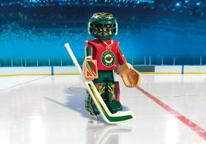Playmobil Nieve y Esquí Playmobil: todas las referencias (Winter Fun) 16 Playmobil Portero de hockey sobre hielo de los Minnesota Wild de la NHL™