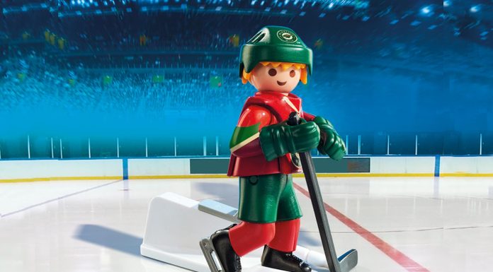 Playmobil Jugadores de hockey sobre hielo de los Minnesota Wild™ de la NHL™ – 9039 2016 – El Mundo Click 9039