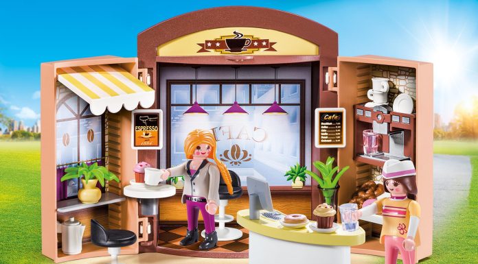 Playmobil Caja de juegos de cafetería – 9109 2017 – El Mundo Click 9109
