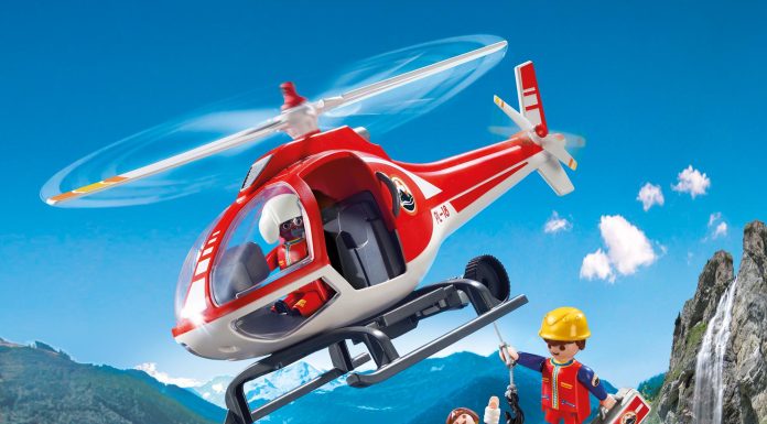Playmobil Helicóptero de rescate de montaña – 9127 2017 – El Mundo Click 9127