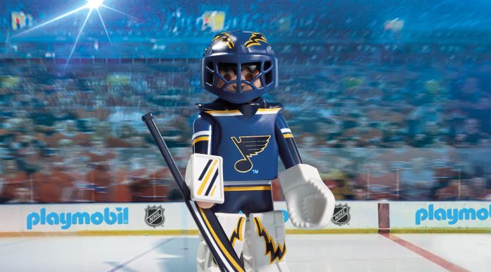 Playmobil Portero de los St. Louis Blues de la NHL™ – 9183 2016 – El Mundo Click 9183
