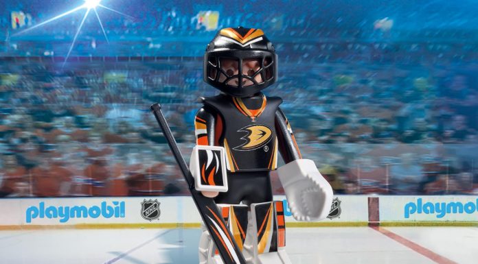 Playmobil Portero de los Anaheim Ducks de la NHL™ – 9187 2016 – El Mundo Click 9187
