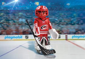 Playmobil Nieve y Esquí Playmobil: todas las referencias (Winter Fun) 21 Playmobil Portero de hockey sobre hielo de los Carolina Hurricanes™ de la NHL™