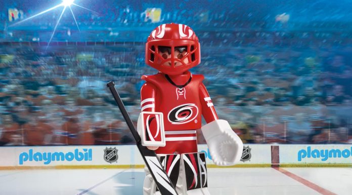 Playmobil Portero de hockey sobre hielo de los Carolina Hurricanes™ de la NHL™ – 9199 2016 – El Mundo Click 9199