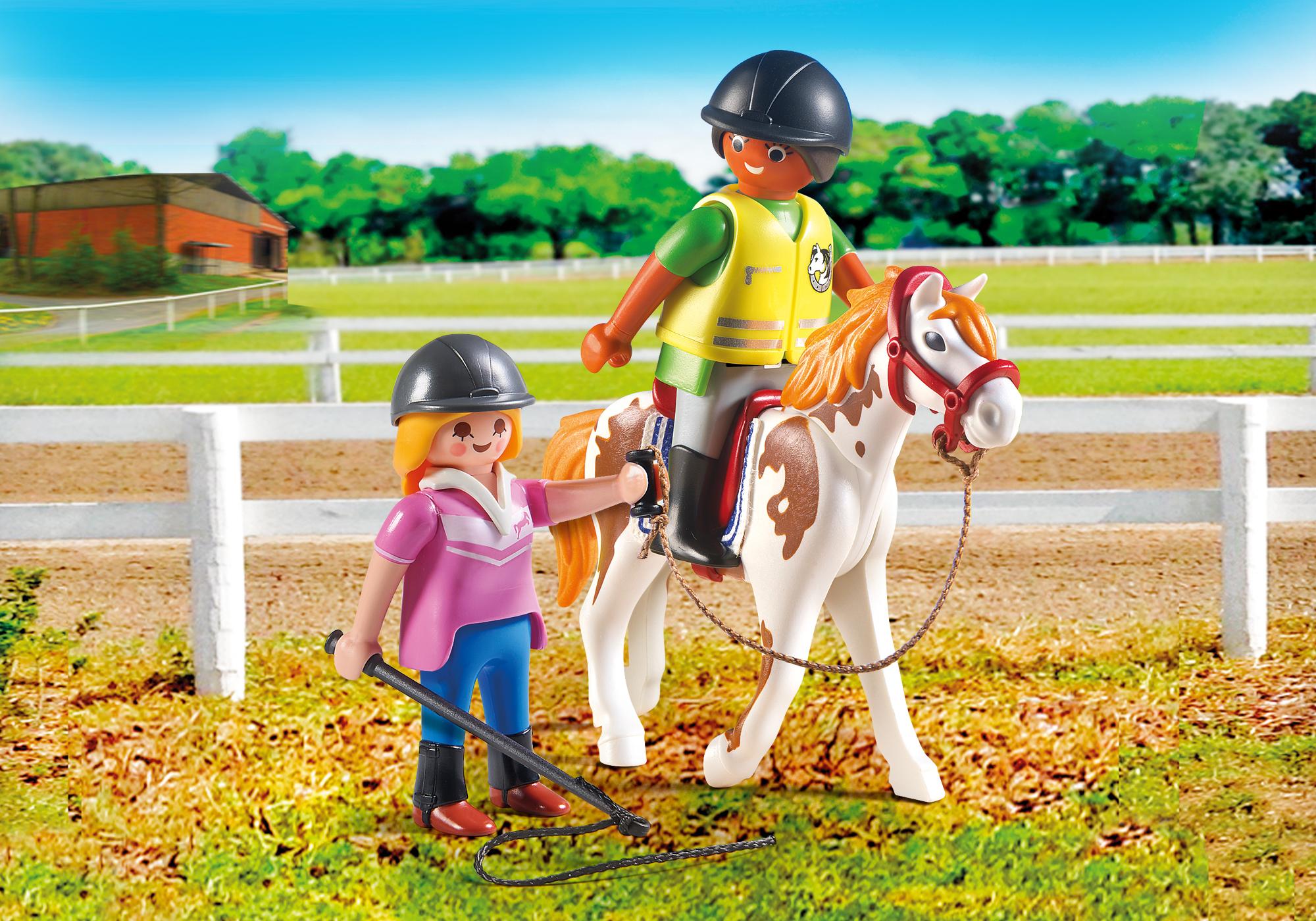 Playmobil caballos 9258 Instructor de equitación 9258 2017 El Mundo Click