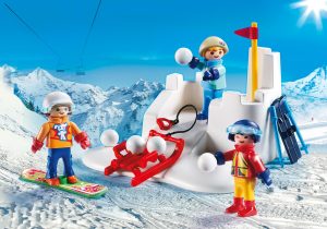 Playmobil Nieve y Esquí Playmobil: todas las referencias (Winter Fun) 23 Playmobil Pelea de bolas de nieve