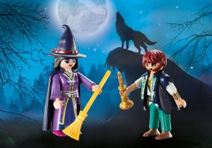 Playmobil Hombre Lobo y Bruja - 9309 2018 - El Mundo Click