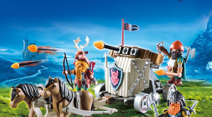 Playmobil Equipo de ponis con balista enana – 9341 2018 – El Mundo Click 9341