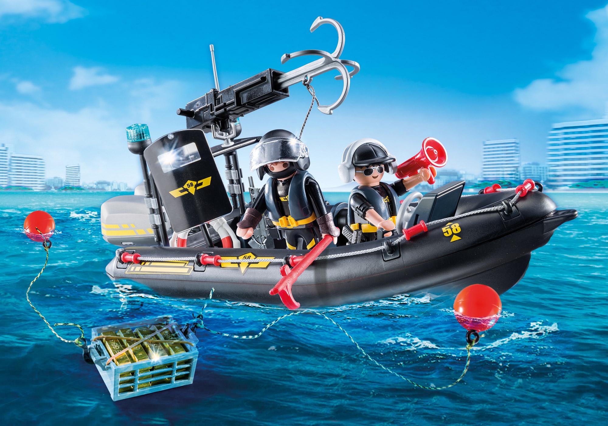 Playmobil barcos 9362 Bote inflable SEK 9362 2018 El Mundo Click