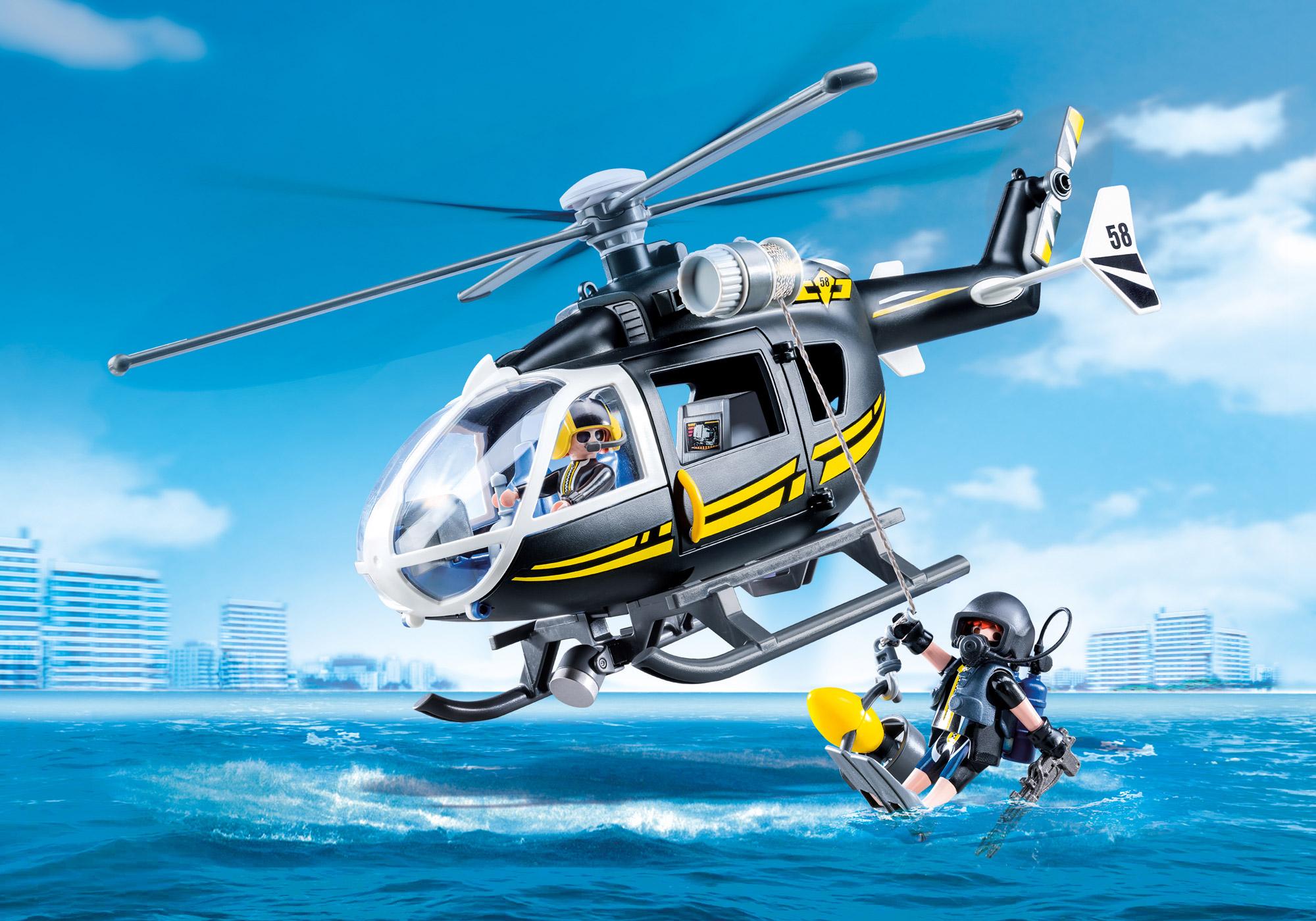 Playmobil 9363 Helicóptero SEK (2018)