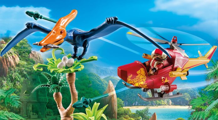 Playmobil Helicóptero con pterosaurio – 9430 2018 – El Mundo Click 9430