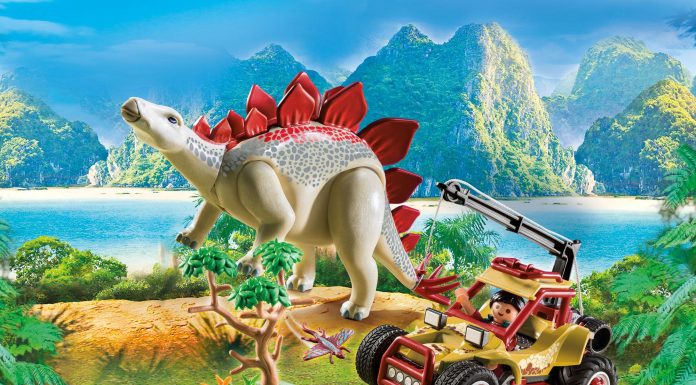 Playmobil Vehículo de investigación con estegosaurio – 9432 2018 – El Mundo Click 9432