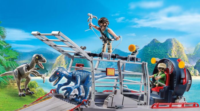 Playmobil Barco con hélice y jaula para dinosaurios – 9433 2018 – El Mundo Click 9433