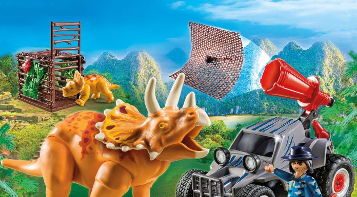 Playmobil Vehículo todoterreno con red para capturar dinosaurios – 9434 2018 – El Mundo Click 9434