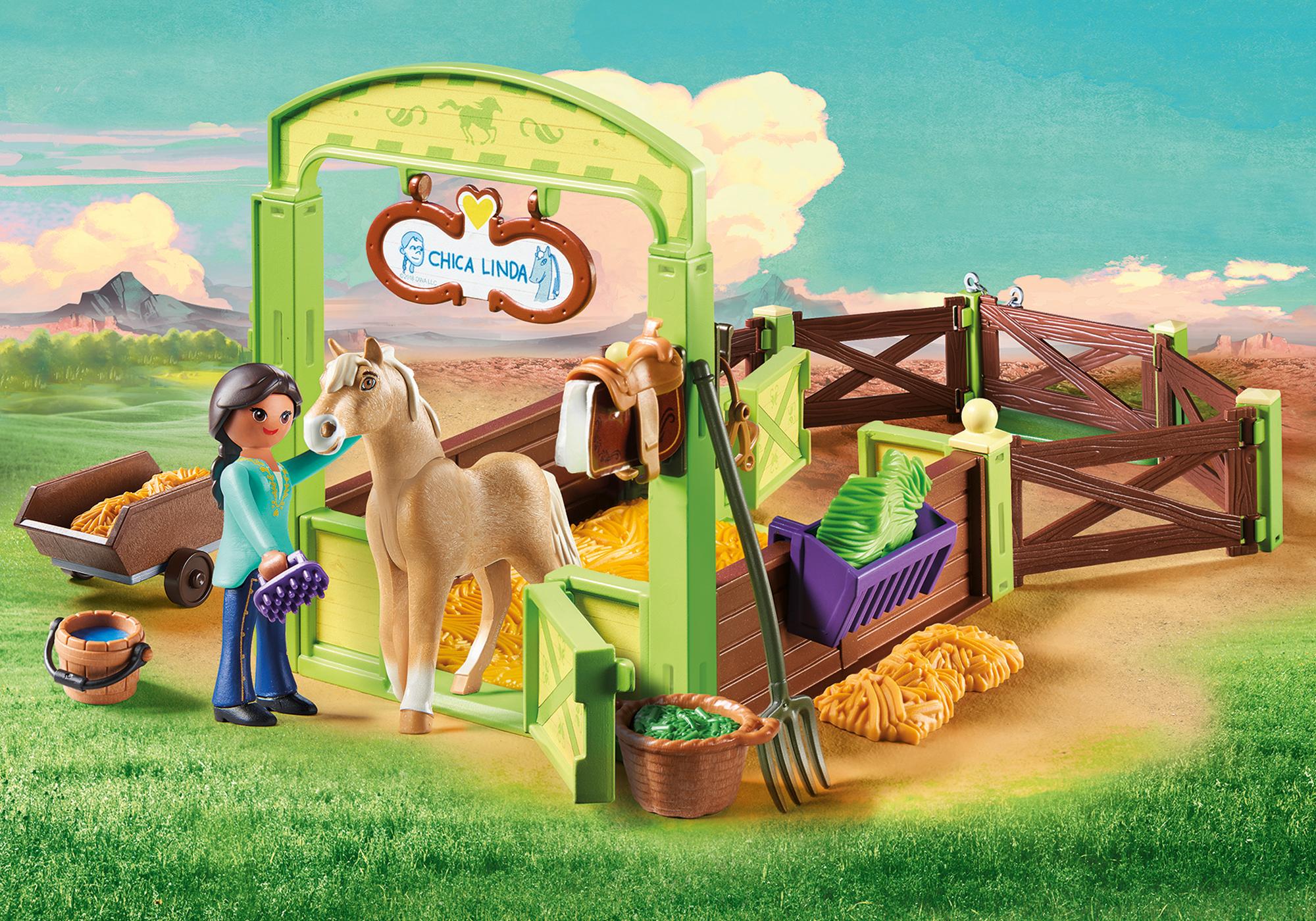 Playmobil caballos 9479 Box para caballos Pru Chica Linda 9479 2018 El Mundo Click