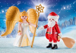 Playmobil  Pack doble de Papá Noel y Ángel - 9498 2019 - El Mundo Click