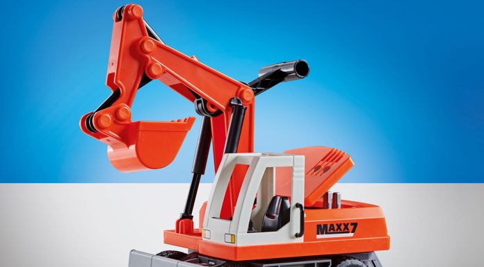 Playmobil Excavadora con hoja topadora – 9800 2018 – El Mundo Click 9800