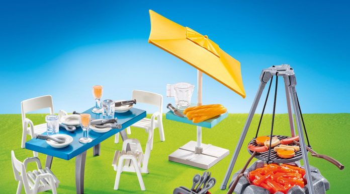 Playmobil Zona de barbacoa con asientos – 9818 2018 – El Mundo Click 9818