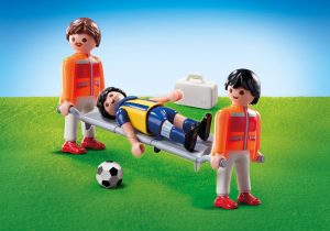 Playmobil  Paramédico con jugador de fútbol - 9826 2018 - El Mundo Click