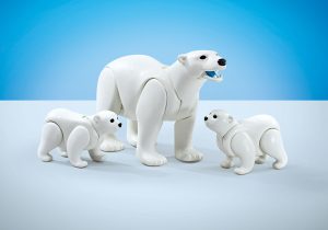 Playmobil  Familia de osos polares - 9833 2019 - El Mundo Click
