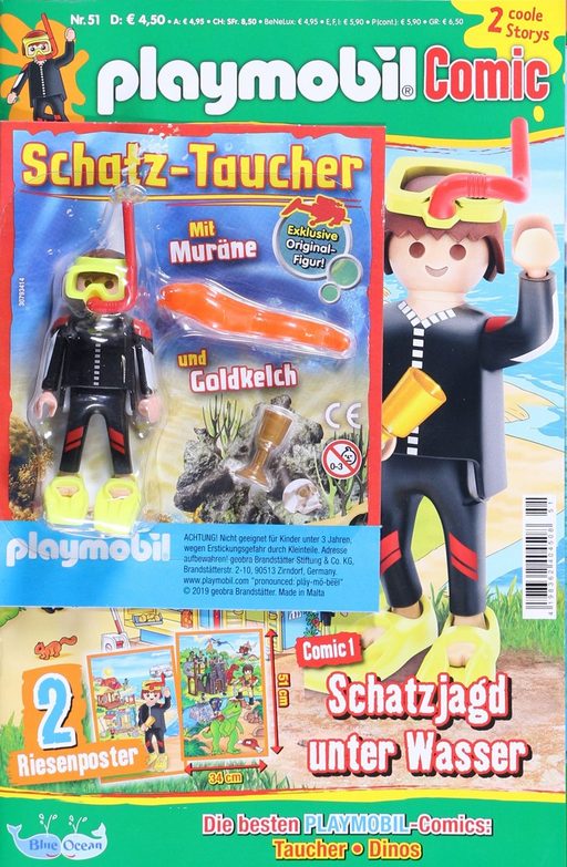 playmobil 00000 ger playmobil comic 5 2021 heft 51 hunt for the treasure under water playmobil 00000 ger playmobil comic 5 2021 heft 51 hunt for the treasure under water