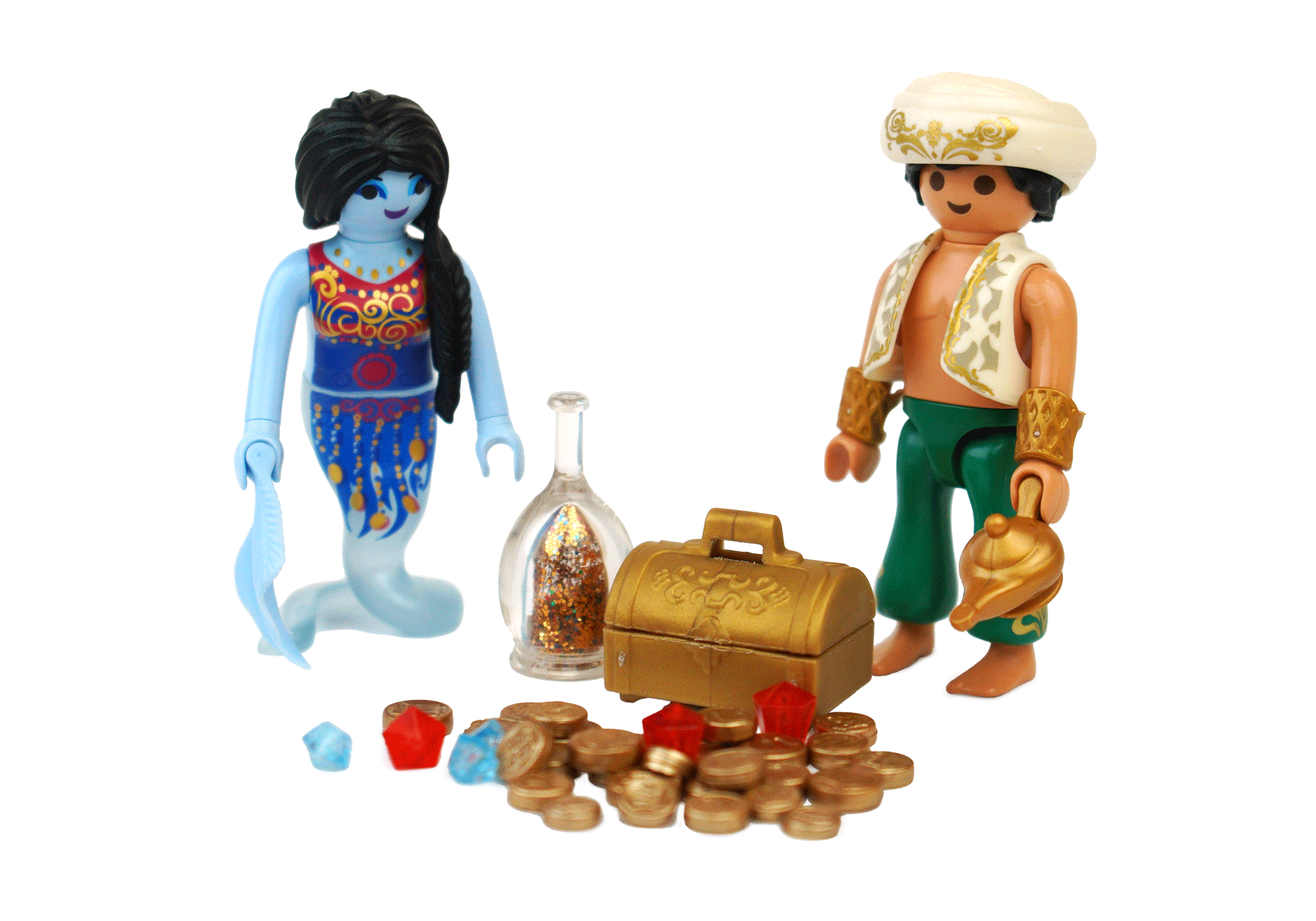 Playmobil Piratas Playmobil: La Gran Enciclopedia y Todas las Referencias 154 Playmobil 1005 Genie with Treasure