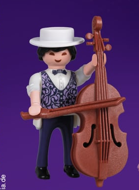 Playmobil 30795724-bel-fra Double bass player – Novedad 2021 playmobil 30795724 bel fra double bass player