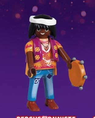 Playmobil 30795764s1v7-bel-fra Female percussionist – Novedad 202 playmobil 30795764s1v7 bel fra female percussionist