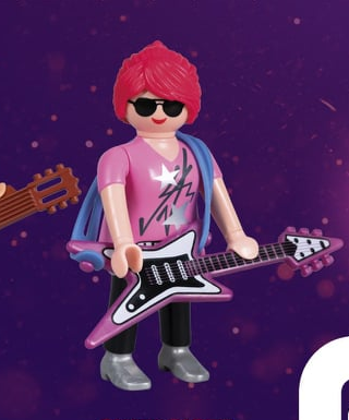 Playmobil 30795794-bel-fra Female electric guitarist – Novedad 20 playmobil 30795794 bel fra female electric guitarist