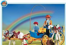 Playmobil Carruaje tirado por caballos – 3117 2014 – El Mundo Click playmobil Playmobil 3117