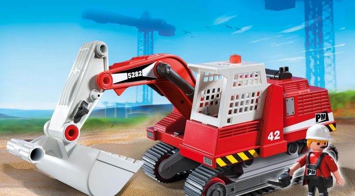 Playmobil Excavadora de orugas grande – 5282 A 2013 – El Mundo Click playmobil Playmobil 5282
