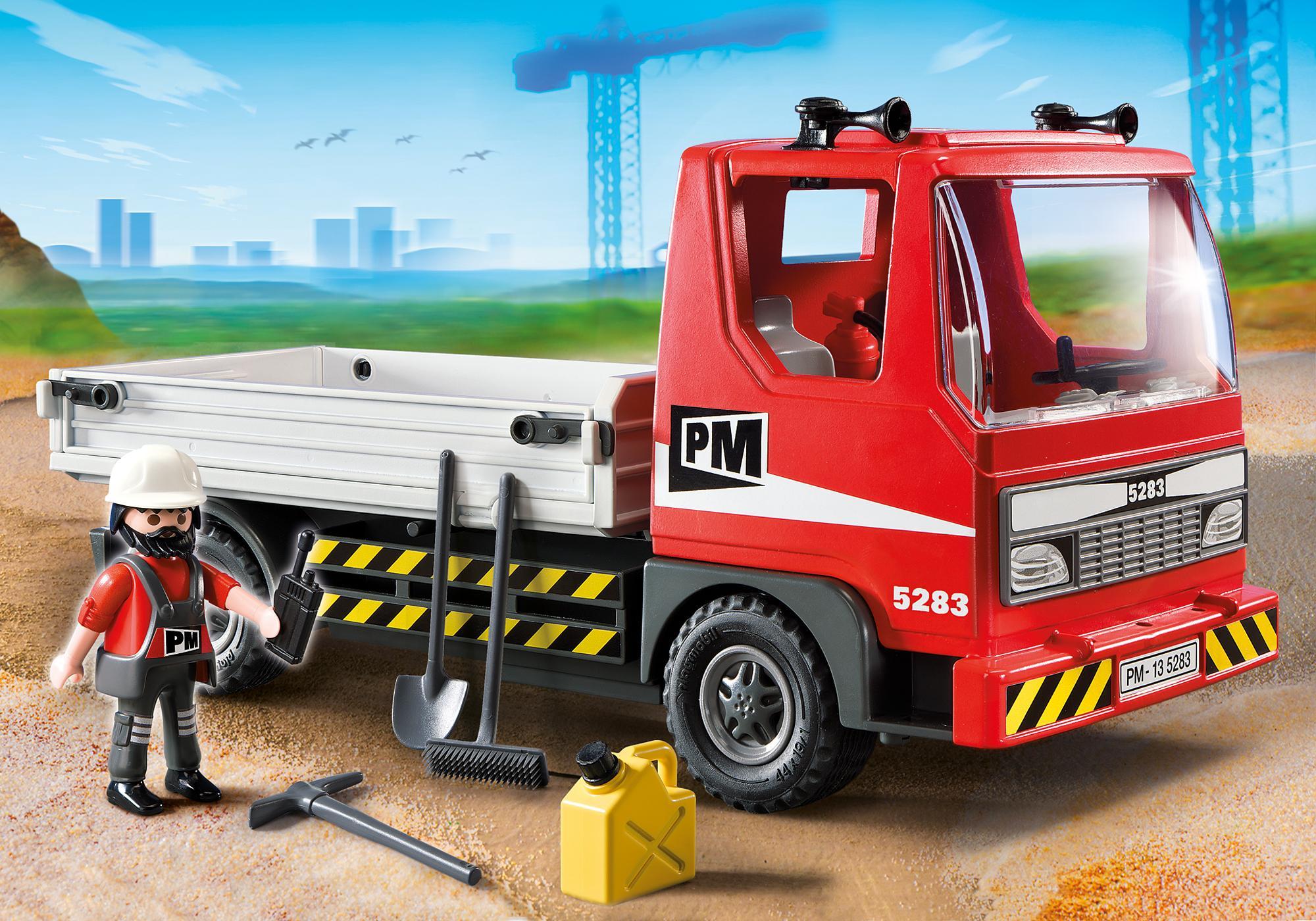 Playmobil camiones 5283 Camión de construcción 5283 A 2013 El Mundo Click