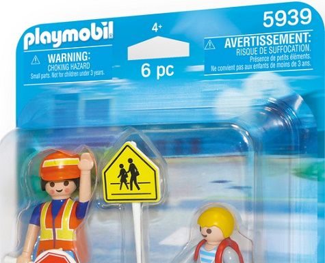 Playmobil 5939 Crossing guard and child playmobil Playmobil 5939