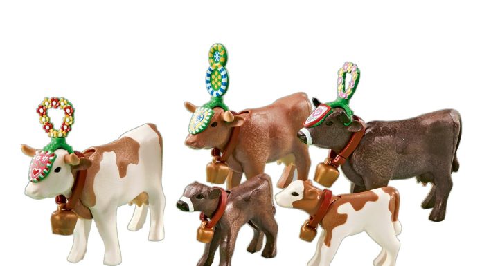 playmobil 6535 Alpine cows